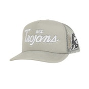 USC Trojans Gray Script Thunderstorm Coach Trucker Snapback Hat